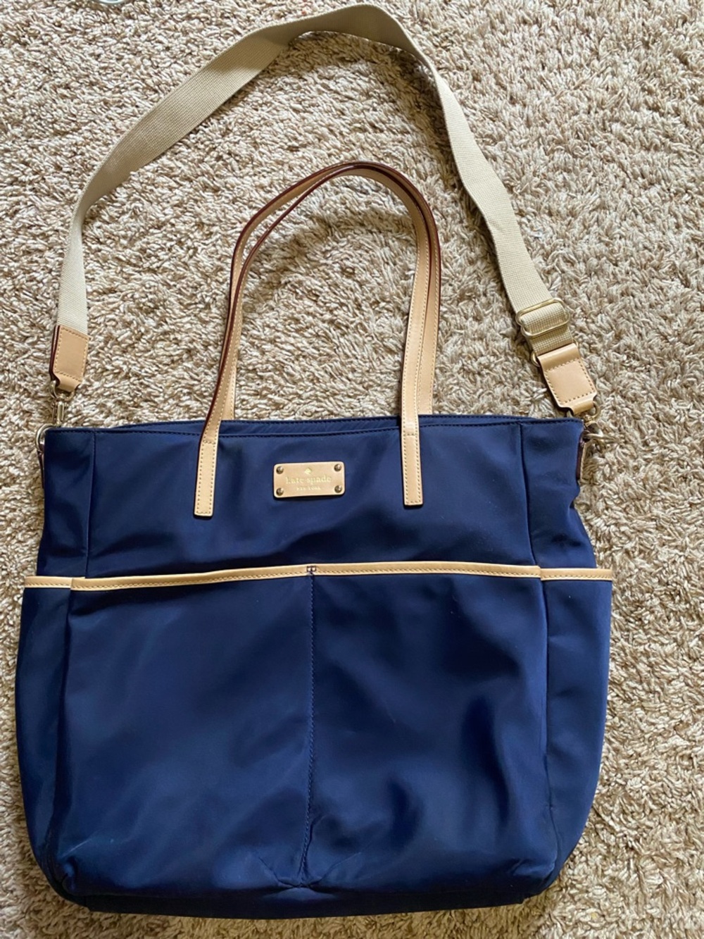Kate Spade Nylon Tote/Crossbody/Travel/Diaper Bag